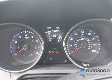 2013 Hyundai Elantra Gls из США, поврежденный, VIN 5NPDH4AE5DH343827